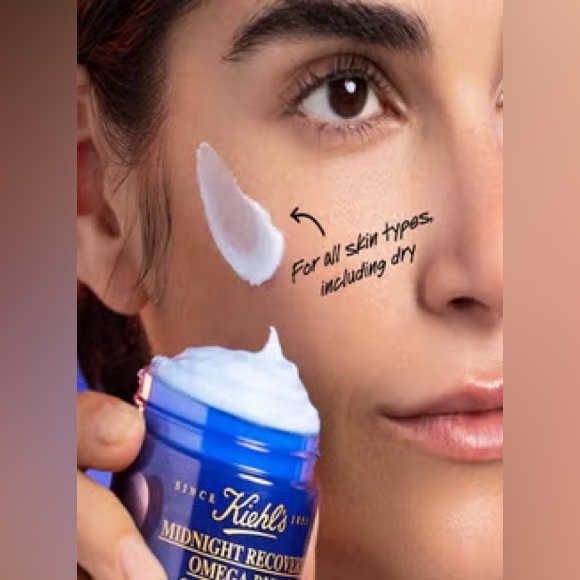 Soft!KIEHLS Midnight Recovery Omega Rich Botanical Night Cream 14ml - Picture 4 of 7